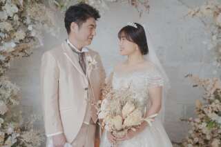 スタジオ撮影で3着の衣装チェンジ！