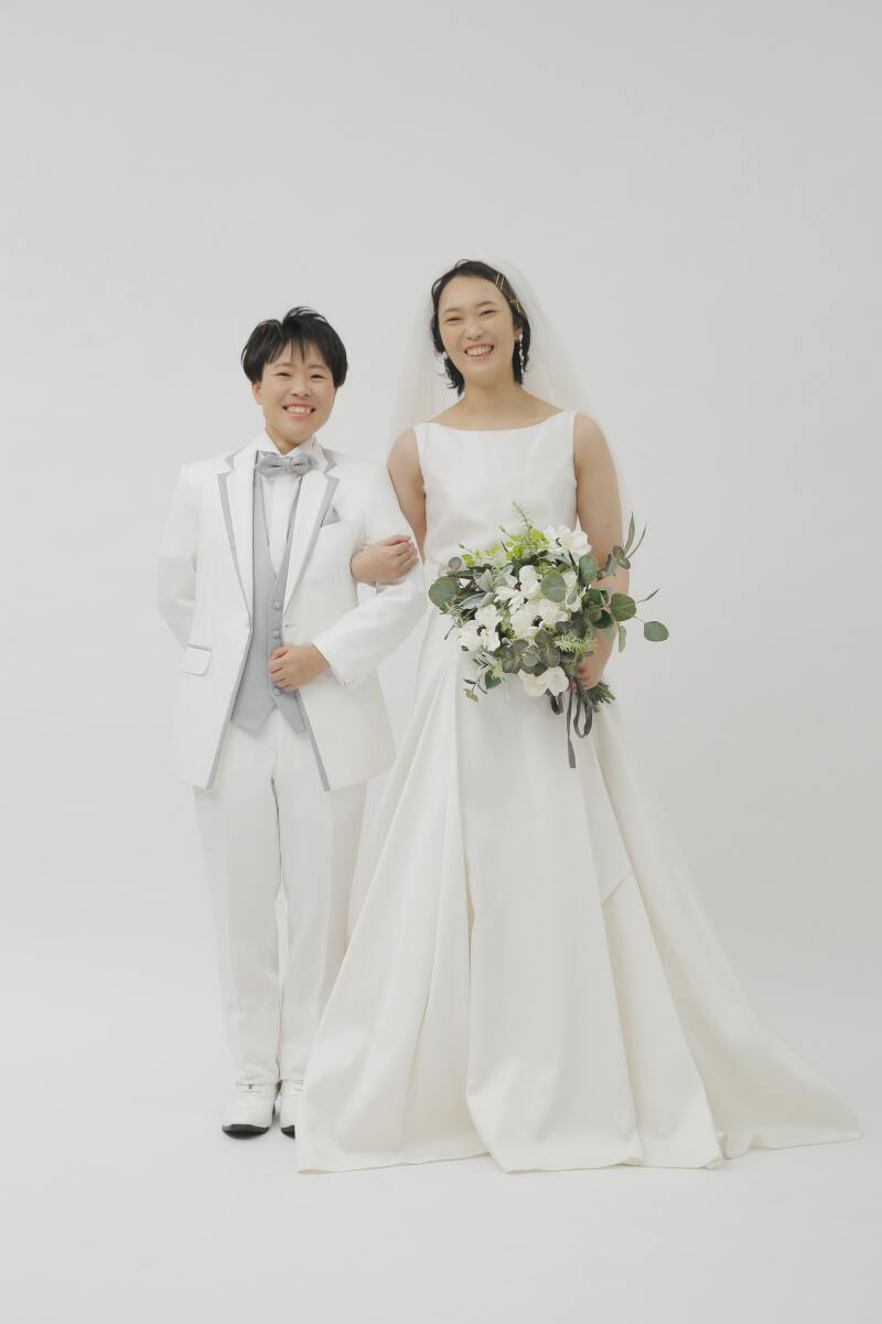 タキシード×ドレス