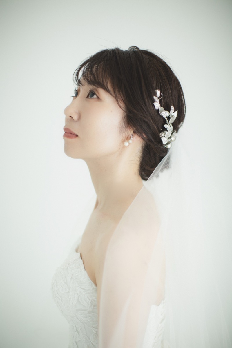 メイクも髪型も新婦様にぴったり！