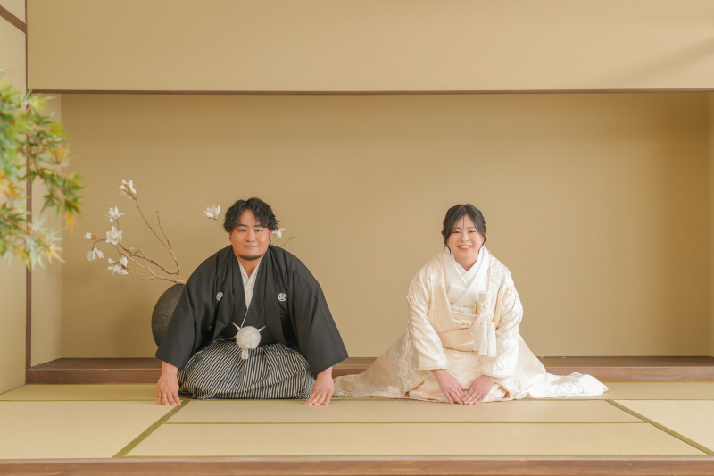 お辞儀ショット