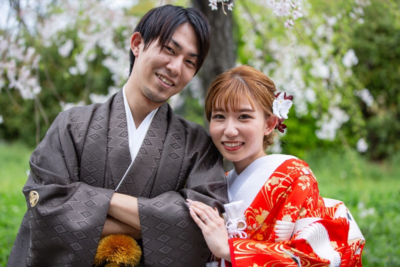 最後は寄り添ってもらって。