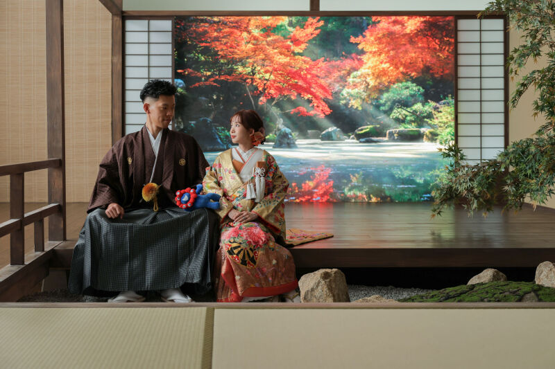 お二人ショット