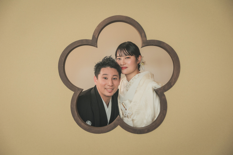 円窓フレームのカット
