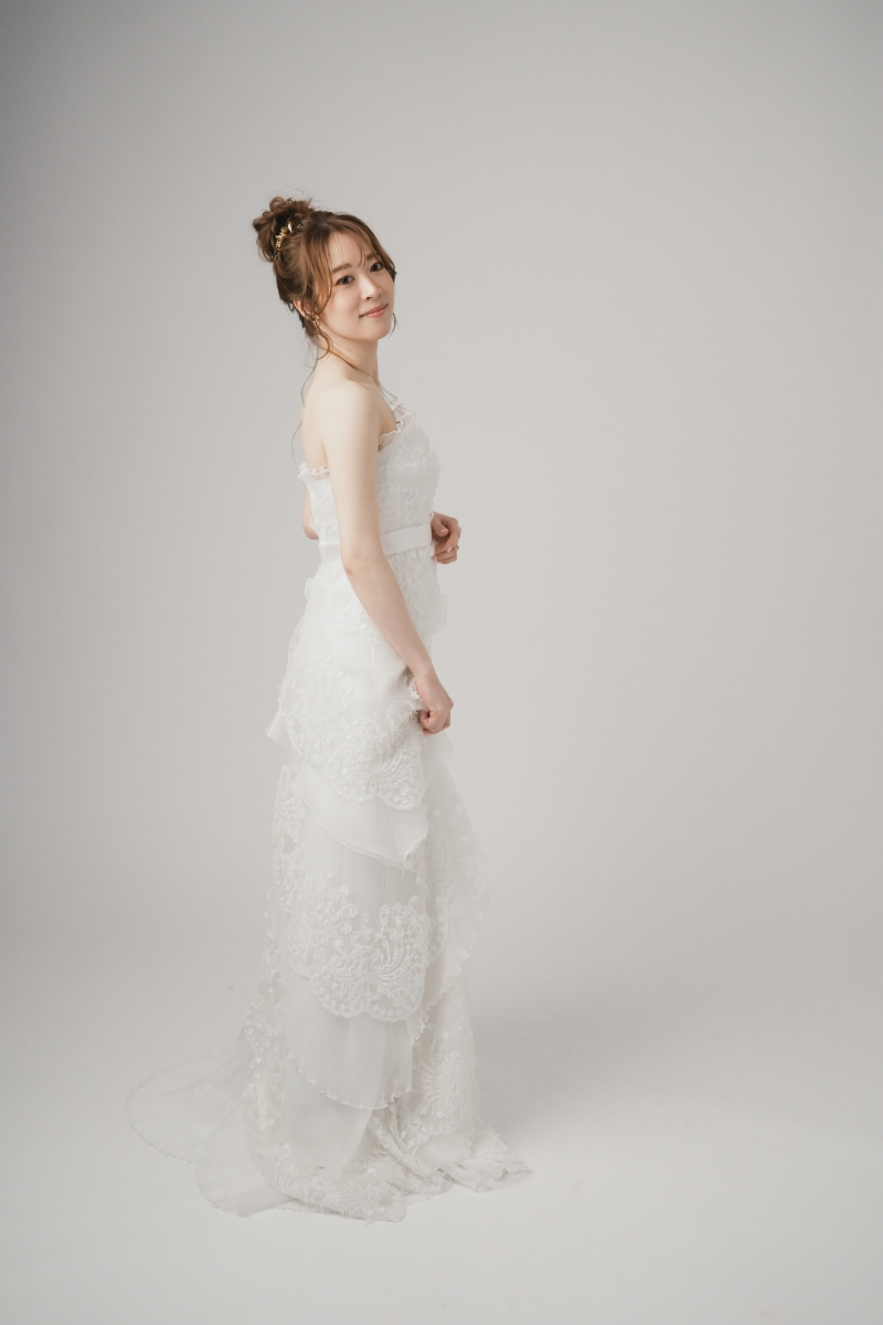 新婦さんソロ写真♪