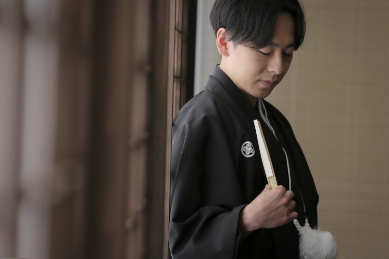 新郎様のソロショット