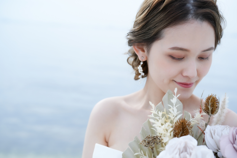新婦様のソロショット