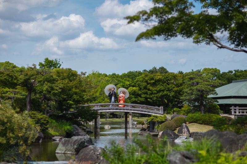 撮影に訪れたのは堺市大仙公園
