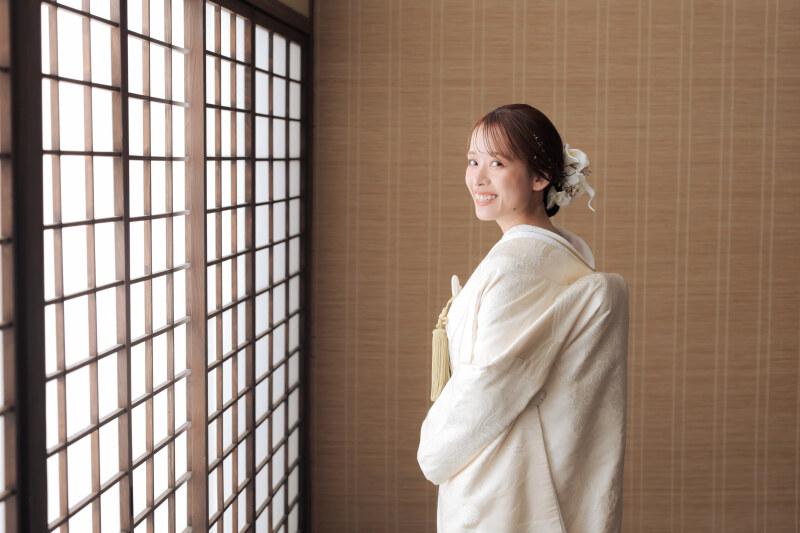 新婦様のソロカット