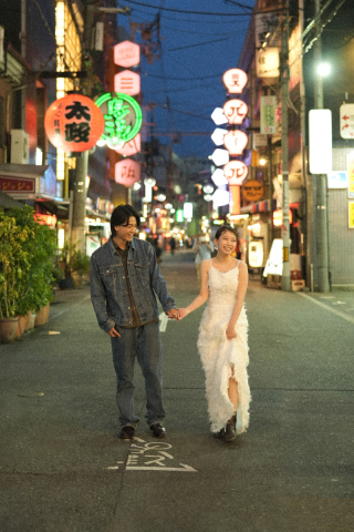 夜のなんばロケーション