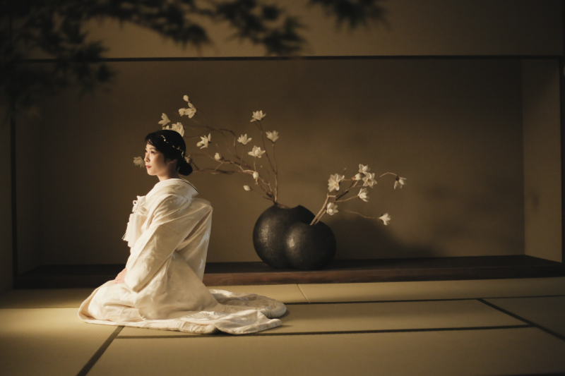 なんばパークス店の屋内庭園