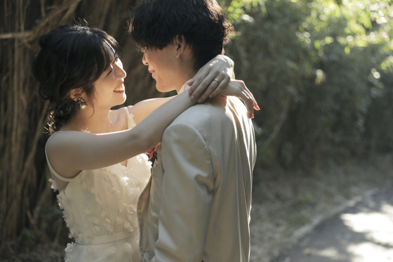 幸せそうなお二人