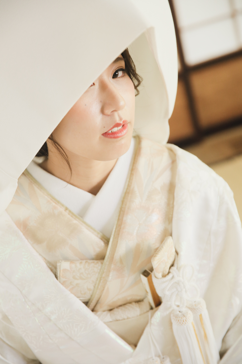 綿帽子がとってもお似合いです!