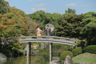 大仙公園 和装ロケーション