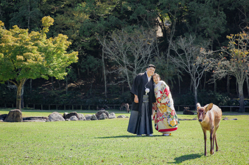 鹿といっしょに♡
