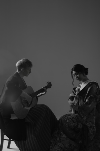 バンド風な和装スタジオ！