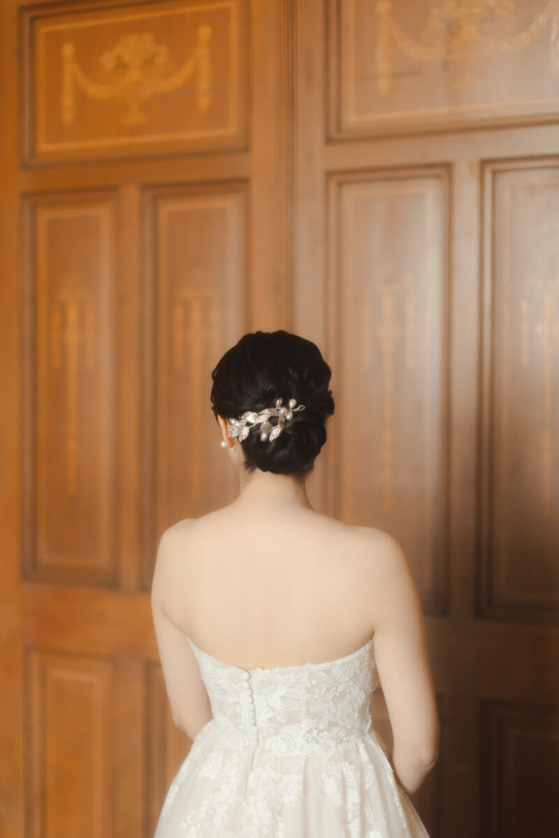 新婦様のヘアスタイル♬