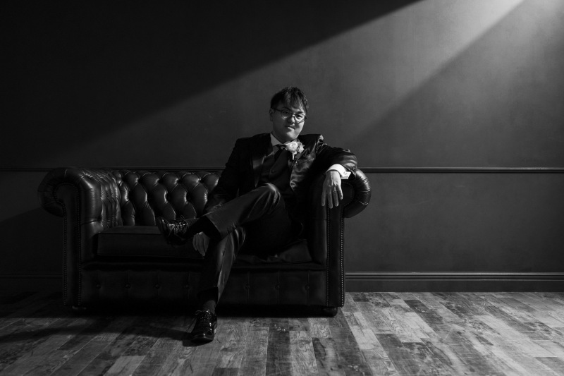 ご新郎様ソロ写真。