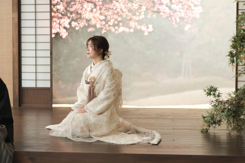 新婦様のソロショット