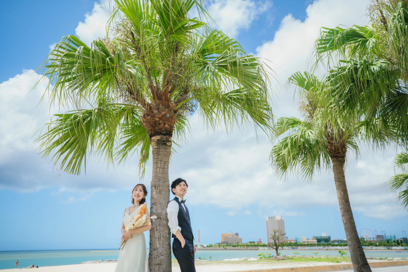 新婚旅行を兼ねて沖縄本島や宮古島へGO!