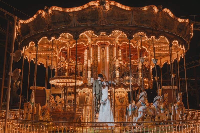 STUDIO TVB なんばパークス店（スタジオTVB）_夜景で撮影できる