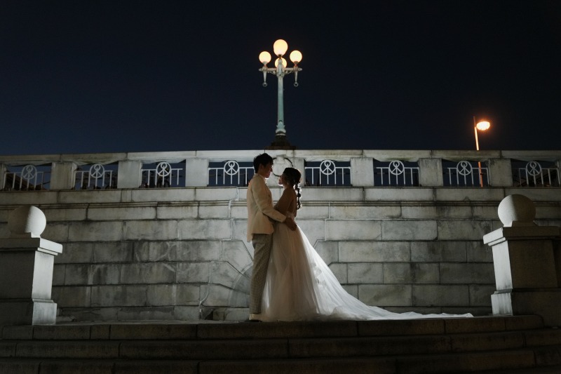 STUDIO TVB なんばパークス店（スタジオTVB）_夜景で撮影できる