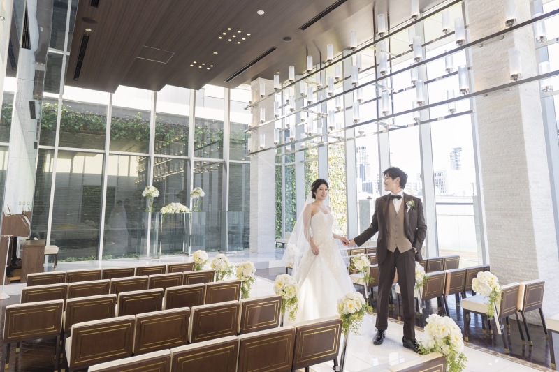 チャペルは選択可能◎