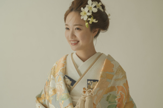 STUDIO TVB なんばパークス店（スタジオTVB）_和装×角隠し×お花