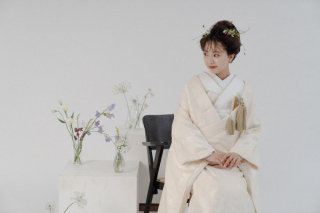 STUDIO TVB なんばパークス店（スタジオTVB）_和装×角隠し×お花