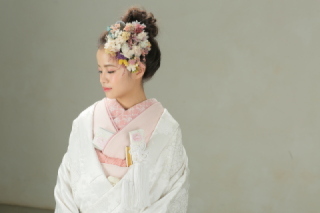 和装半衿アレンジ