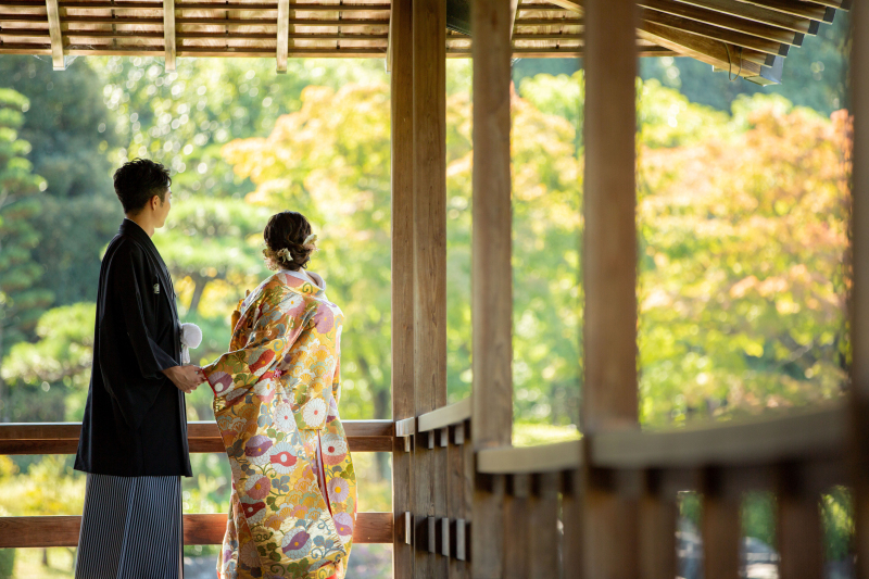 STUDIO TVB なんばパークス店（スタジオTVB）_庭園で撮影できる
