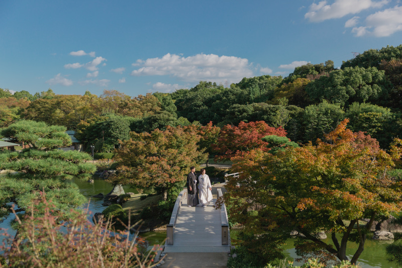 STUDIO TVB なんばパークス店（スタジオTVB）_庭園で撮影できる
