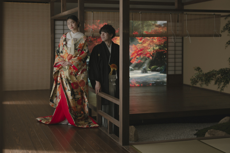 STUDIO TVB なんばパークス店（スタジオTVB）_庭園で撮影できる