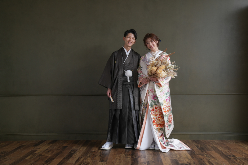 和装はえりや小物のアレンジも楽しめます