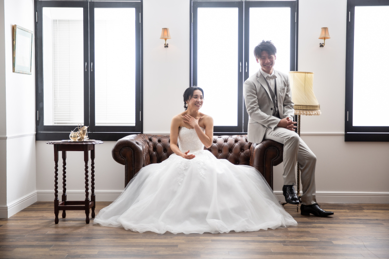 大きく広がるゴージャスなドレスも♪