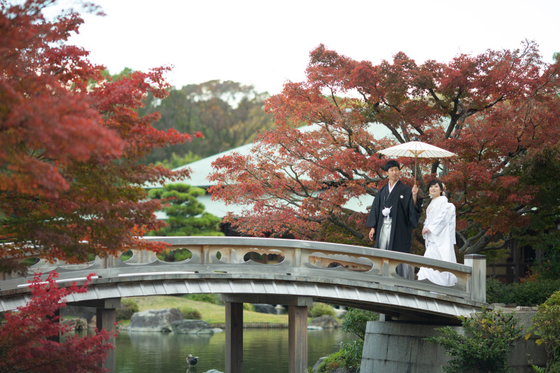 STUDIO TVB なんばパークス店（スタジオTVB）_庭園で撮影できる