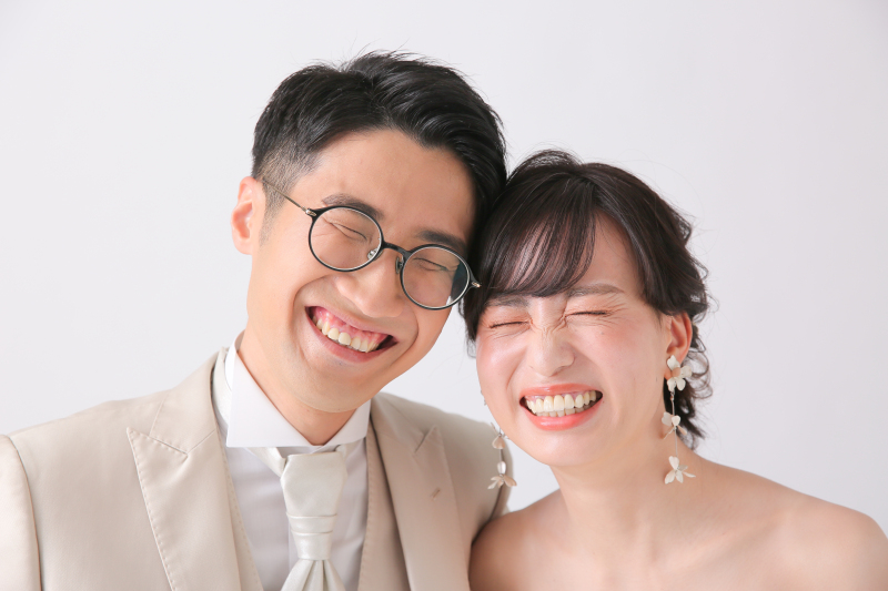 お二人の笑顔が大好きです！一緒にいっぱい笑いましょう！