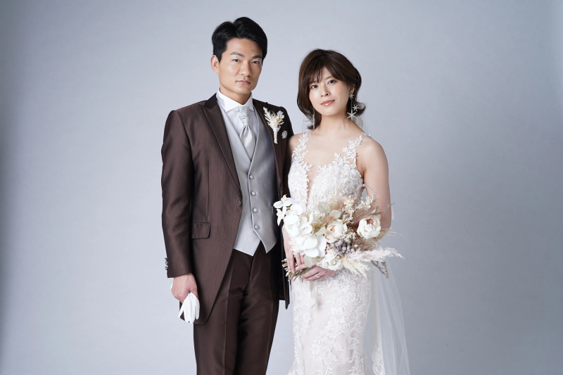 【洋装1カット】記念に1枚スタジオプラン♪台紙写真1冊と1カットデータ付き