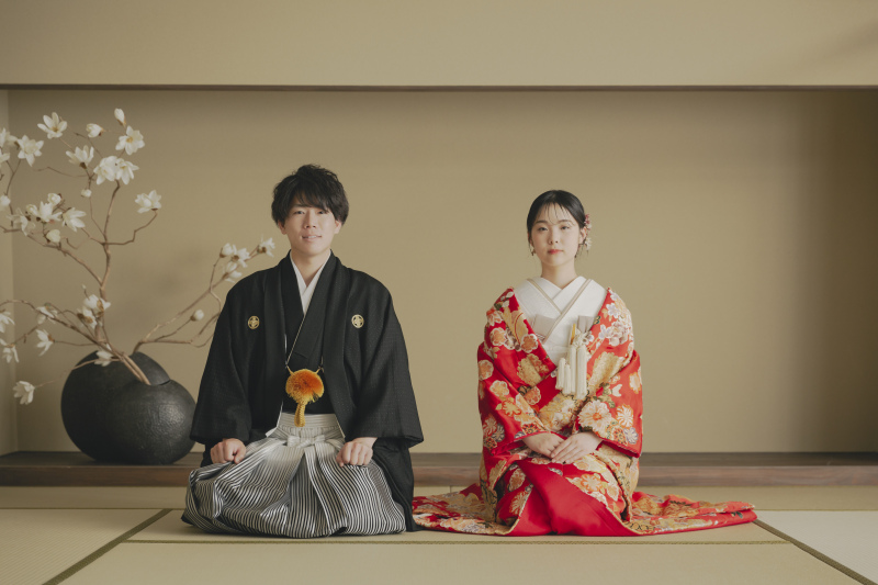 【和装屋内庭園スタジオ】LEDビジョンに桜・紅葉・新緑など投影可能♪全データ150カット