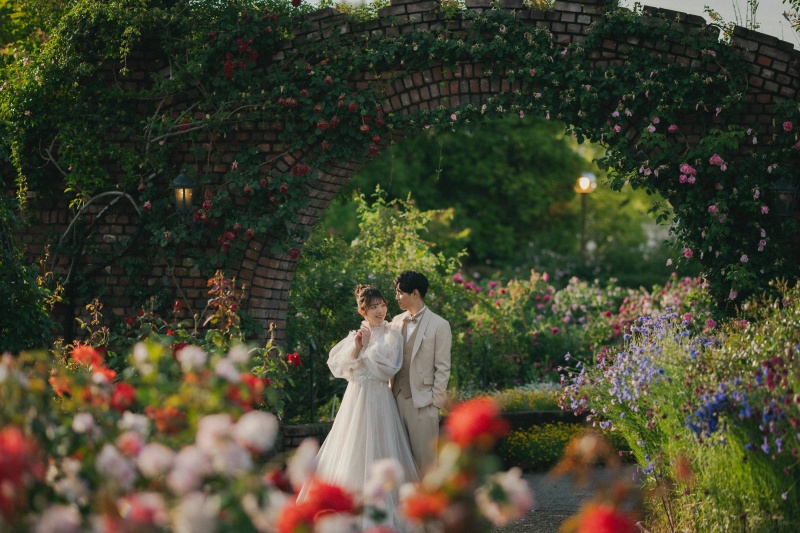 春夏限定◇ふたりだけの遊園地で特別なウェディングフォト◆写真全データ付き(美整補正)176880円