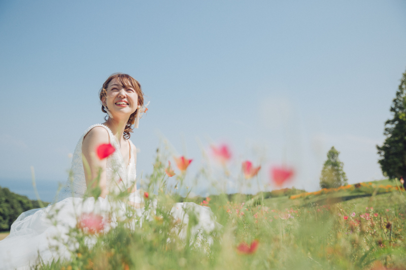 【淡路島花さじきプラン】広大なお花畑でロケーション◇200カット以上全データ付き