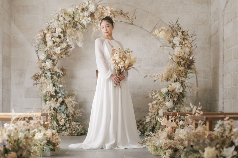 【ソロウェディングプラン】全データ100カット◆スタイルアップ&美肌補正付き！