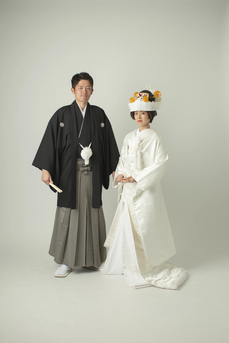 【和装1カット】記念に1枚スタジオプラン♪台紙写真1冊と1カットデータ付き