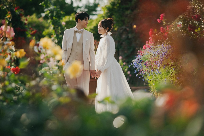 春夏限定◇ふたりだけの遊園地で特別なウェディングフォト◆写真全データ付き(美整補正)176880円