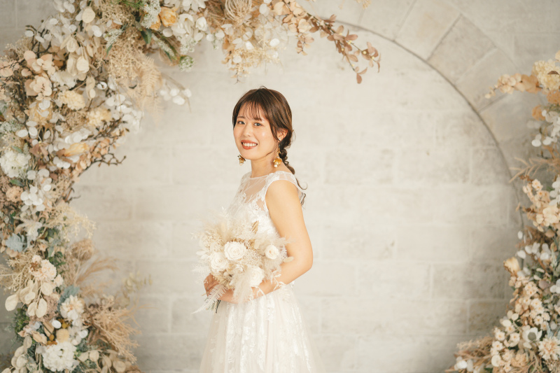 【ソロウェディングプラン】全データ100カット◆スタイルアップ&美肌補正付き！