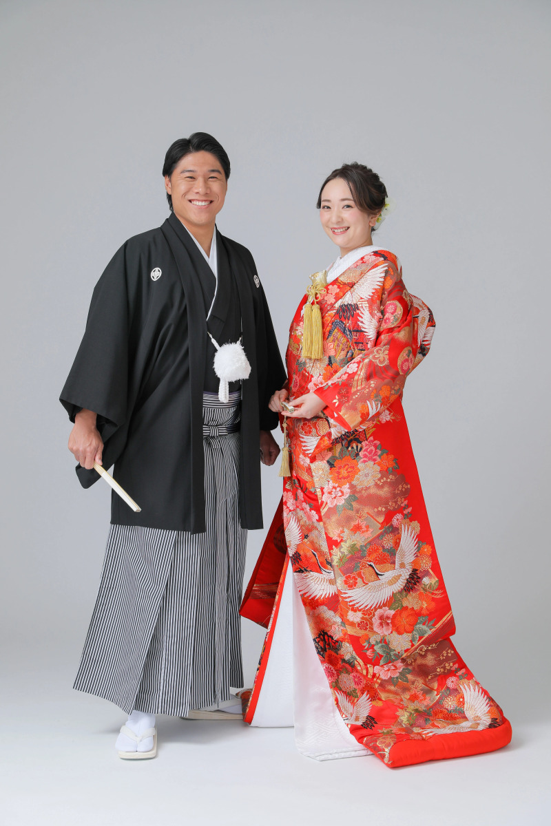 【和装1カット】記念に1枚スタジオプラン♪台紙写真1冊と1カットデータ付き