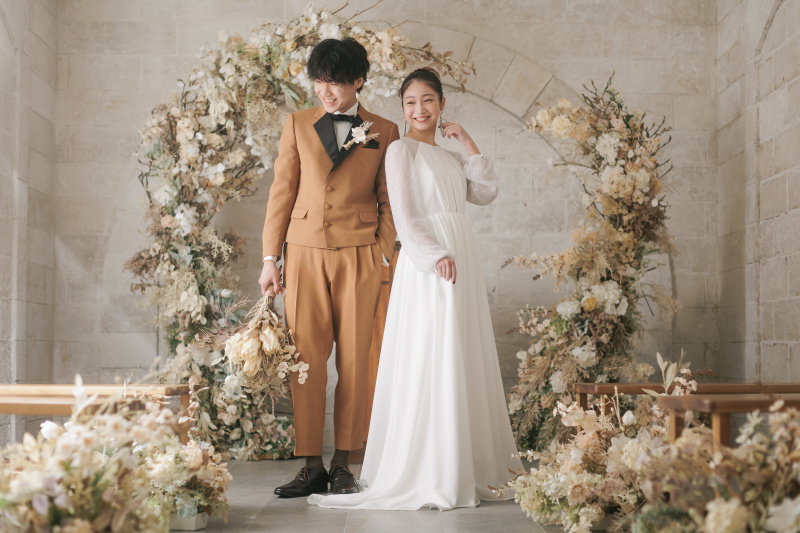 【チャペルスタジオプラン】全データ150カット◆スタイルアップ&美肌補正付き！