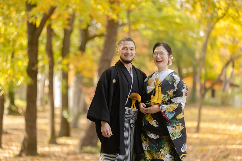 【紅葉撮影特典つき】大仙公園和装ロケーション