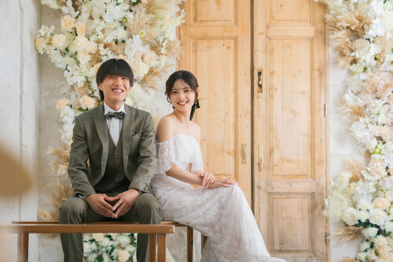 【チャペルスタジオプラン】全データ150カット◆スタイルアップ&美肌補正付き！