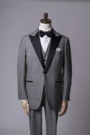 バーズアイ　グレー