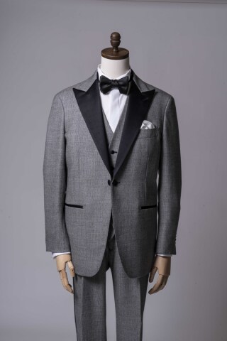 バーズアイ　グレー